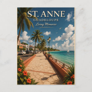 Carte Postale St Anne Guadeloupe