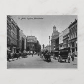 Carte Postale St. Ann's Carré, Manchester, vers 1910 (Devant)