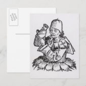 Carte Postale St. Anthony de 'Liber Chronicarum' (Devant / Derrière)