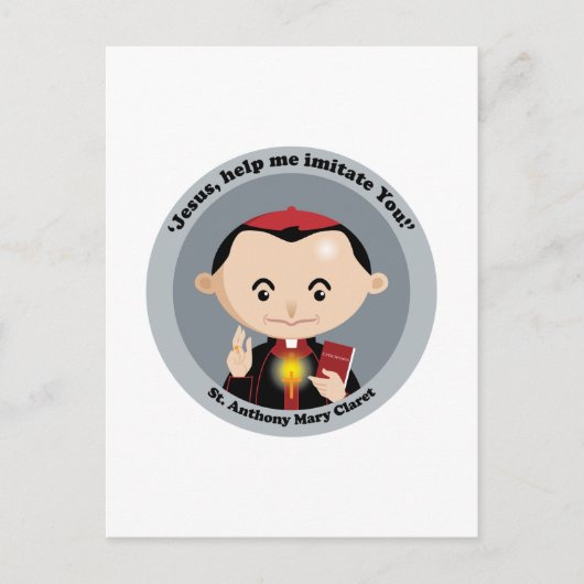 Carte Postale St. Anthony Mary Claret (Devant)