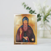 Carte Postale St. Anthony of Dymsk, Novgorod Icon (Debout devant)