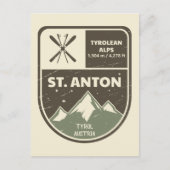Carte Postale St Anton Tyrol Alpes Tyrol Autriche (Devant)