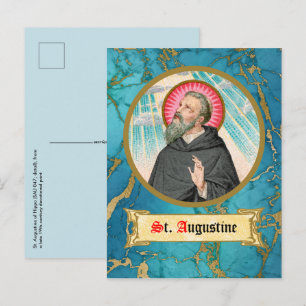 Carte Postale St. Augustin d'Hippone (SAU 047; détail)