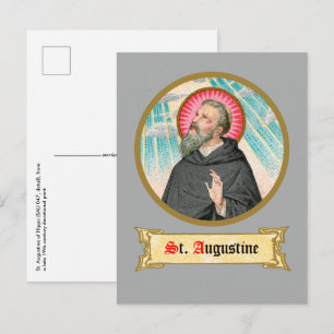 Carte Postale St. Augustin d'Hippone (SAU 047; détail)