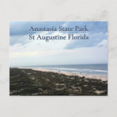 Carte Postale St Augustine FL Anastasia State Park Photographie (Devant)