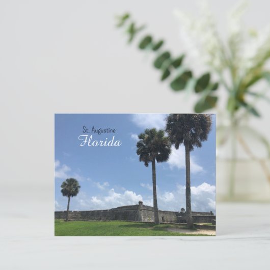 Carte Postale St Augustine Floride (Debout devant)