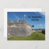 Carte Postale St. Augustine Floride (Devant / Derrière)