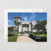 Carte Postale St. Augustine Floride (Devant / Derrière)