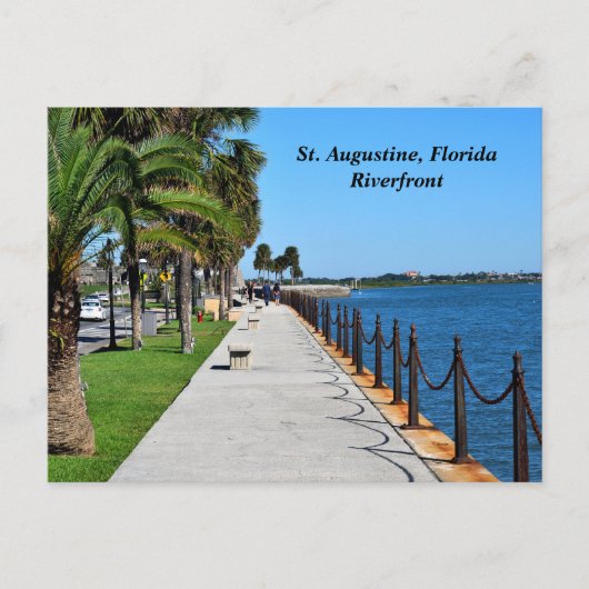 Carte Postale St. Augustine, Floride (Devant)