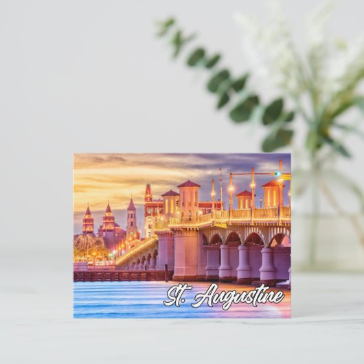 Carte Postale St. Augustine, Floride, USA (Debout devant)