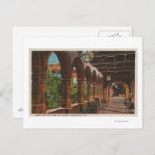 Carte Postale St. Augustine, Floride - Vue de l'hôtel Ponce de (Devant / Derrière)