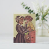 Carte postale St Bakhita et Child (Debout devant)