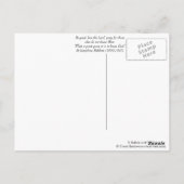 Carte postale St Bakhita et Child (Dos)