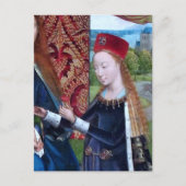 Carte Postale St Barbara de Nicomedia (détail; M 070) (Devant)