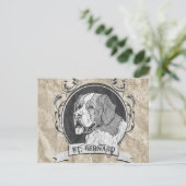 CARTE POSTALE ST. BERNARD (2) (Debout devant)