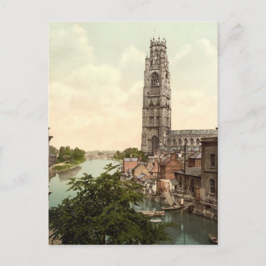 Carte Postale St Botolph's Church, Lincolnshire, Angleterre (Devant)