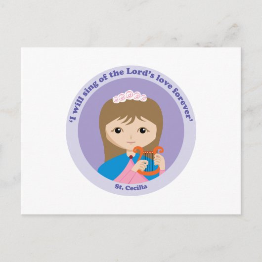 Carte Postale St. Cecilia (Devant)