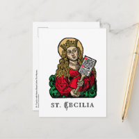 St. Cecilia avec Hymn Board (Nuremberg)