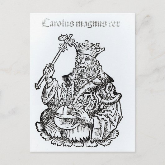 Carte Postale St. Charles de "Liber Chronicarum" (Devant)