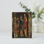 Carte Postale St. Christopher, 1597 (Debout devant)