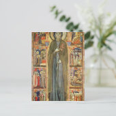 Carte Postale St. Clare avec des scènes de sa vie (Debout devant)