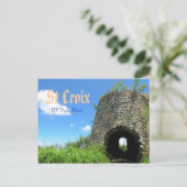 Carte Postale St Croix Sugar Mill (Debout devant)