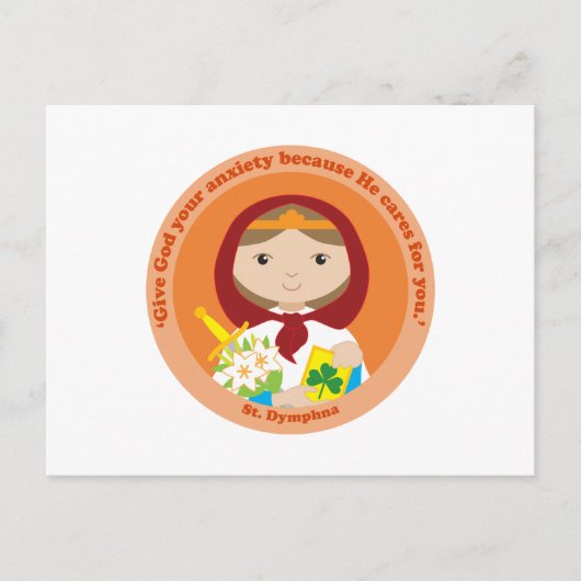 Carte Postale St. Dymphna (Devant)