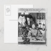 Carte Postale St. Eligius comme orfèvre (Devant / Derrière)