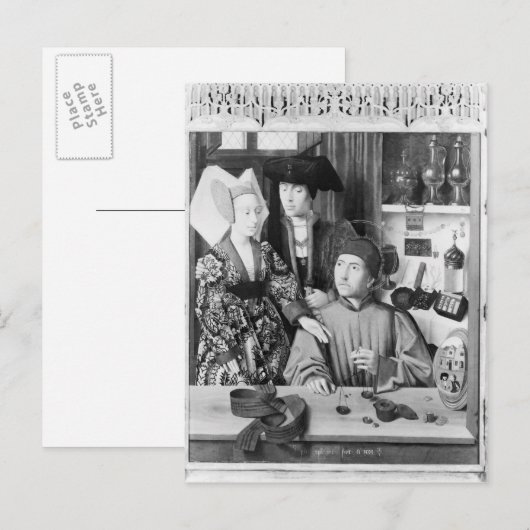 Carte Postale St. Eligius comme orfèvre (Devant / Derrière)