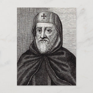 Carte Postale St. Ephrem le Syrien Enseignant du Repentir Art