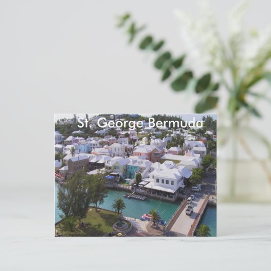 Carte Postale St. George Bermuda (Debout devant)