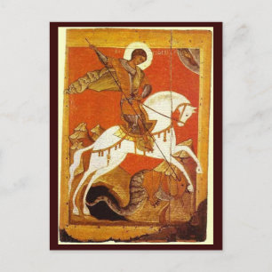 Carte Postale St.George et le Dragon