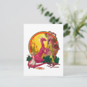 Carte Postale St.George et le Dragon (Debout devant)