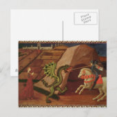 Carte Postale St. George et le Dragon, c.1439-40 (Devant / Derrière)