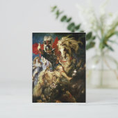 Carte Postale St. George et le Dragon, vers 1606 (Debout devant)