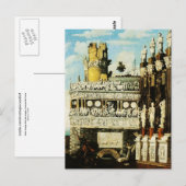 Carte Postale St George Kills Dragon François de Nomé Art (Devant / Derrière)