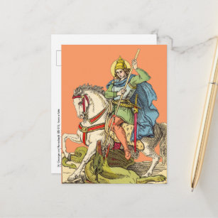 Carte postale St. George on Horseback (BS 01)