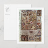 Carte Postale St George tuant des dragons (Devant / Derrière)