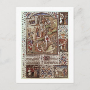Carte Postale St George tuant des dragons
