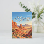 Carte Postale St. George, Utah (Debout devant)