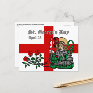 Carte postale St. George's Day (Version Nuremberg)