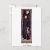 Carte Postale St. Giles Par Hans Memling (Devant / Derrière)