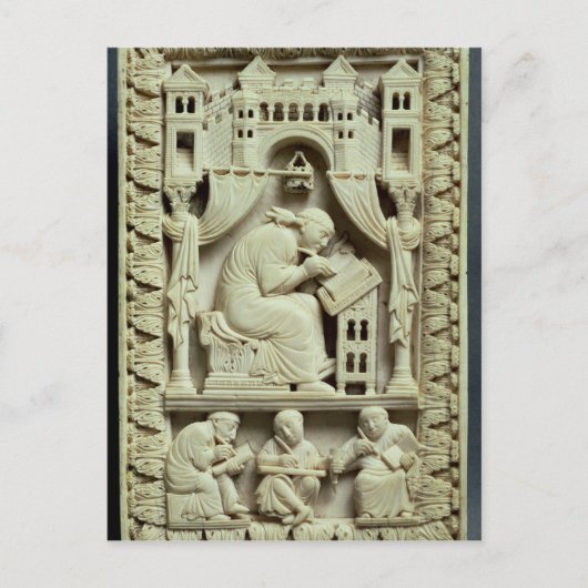 Carte Postale St. Gregory écrit avec des scribes ci-dessous (Devant)