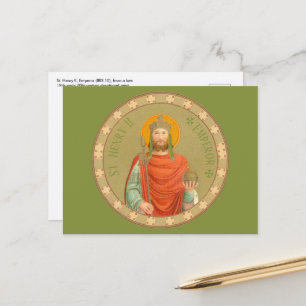 Carte Postale St. Henry II, Empereur (BBS 10)