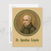 Carte Postale St. Ignace de Loyola (BK 050) (Style 1) (Devant / Derrière)
