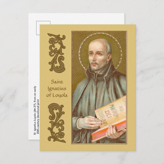 Carte Postale St. Ignace de Loyola (JM 27) (Devant / Derrière)