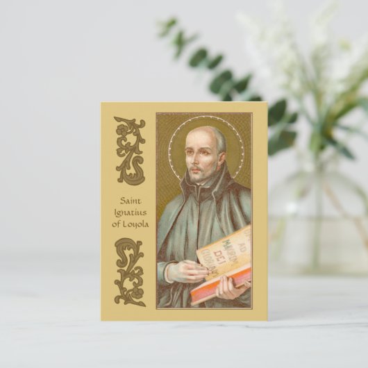 Carte Postale St. Ignace de Loyola (JM 27) (Debout devant)