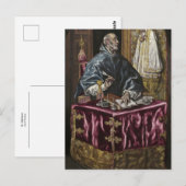 Carte Postale St. Ildefonso par El Greco (Devant / Derrière)