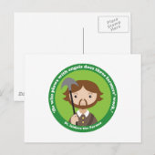 Carte Postale St. Isidore l'agriculteur (Devant / Derrière)