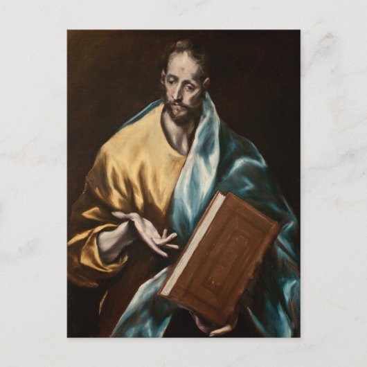 Carte Postale St. Jacques le Mineur par El Greco (Devant)